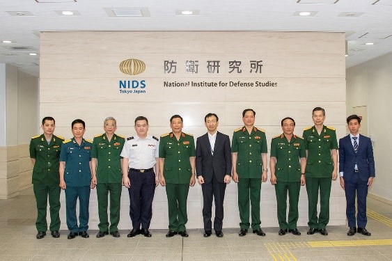 Courtesy Call from President of the National Defense Academy of Vietnam