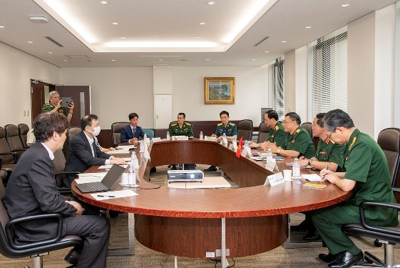 Courtesy Call from President of the National Defense Academy of Vietnam