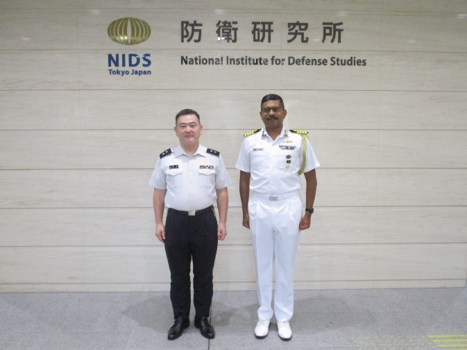 Courtesy Call from the Indian Defence Attaché to Japan