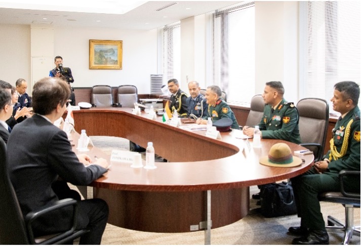Talks with GEN Anil CHAUHAN, Chief of Defence Staff, India