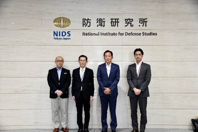 海上保安大学校長の来訪