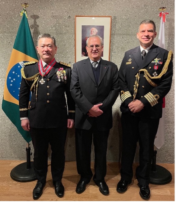 「ブラジル海軍の日」セレモニー参加（ブラジル大使館）