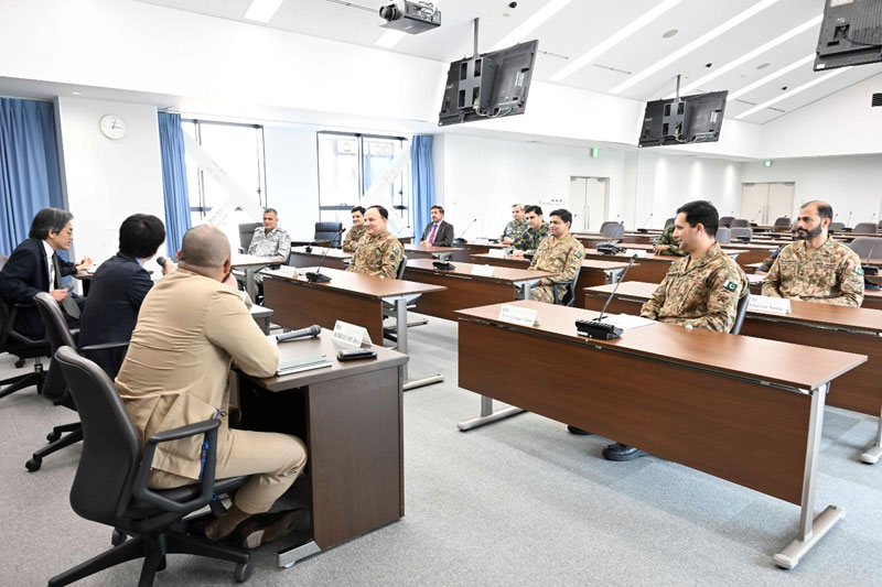 パキスタン国防大学訪問団の来訪