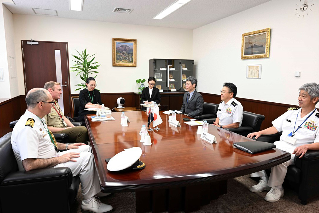 オーストラリア国防大学ＤＳＳＣ課程訪問団の来訪