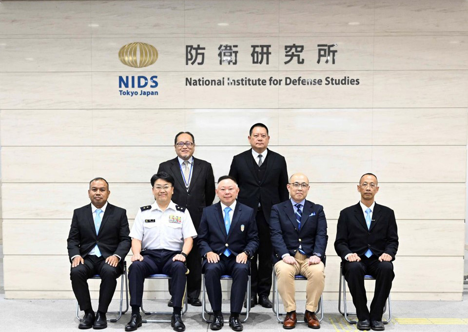タイ国防大学訪問団の来訪