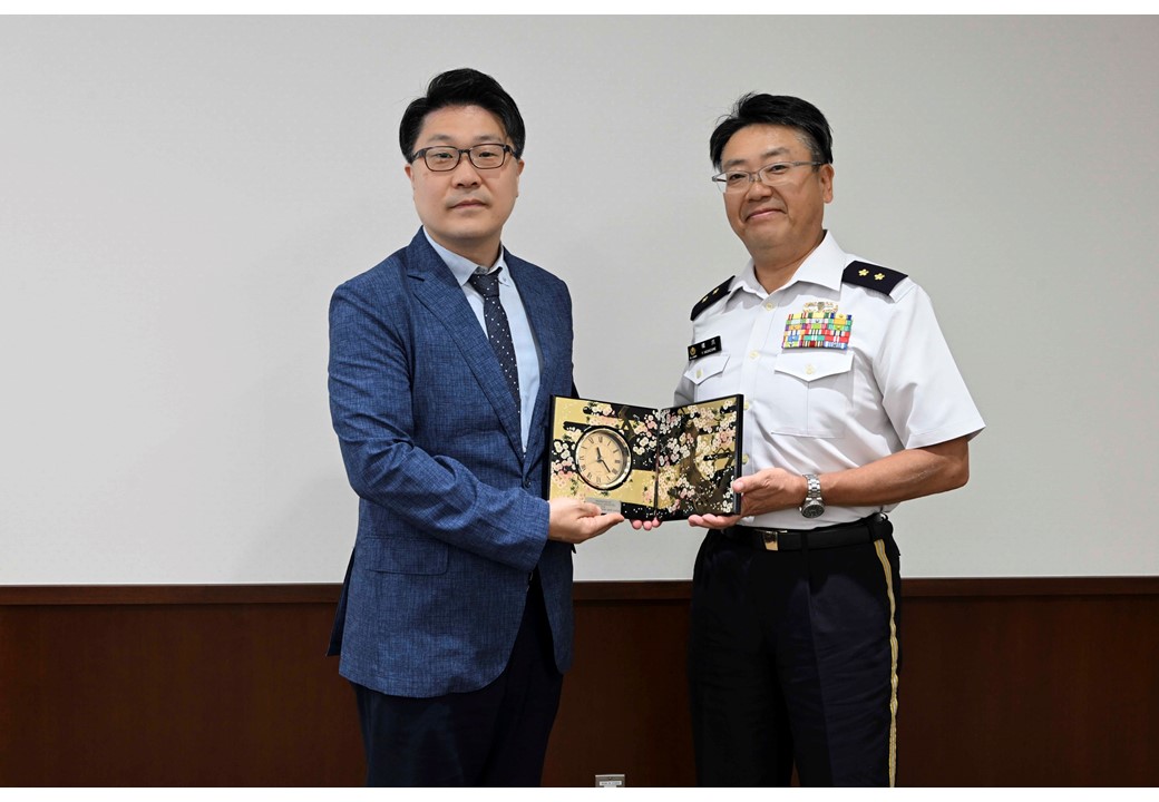 韓国国防大学研修団の来訪