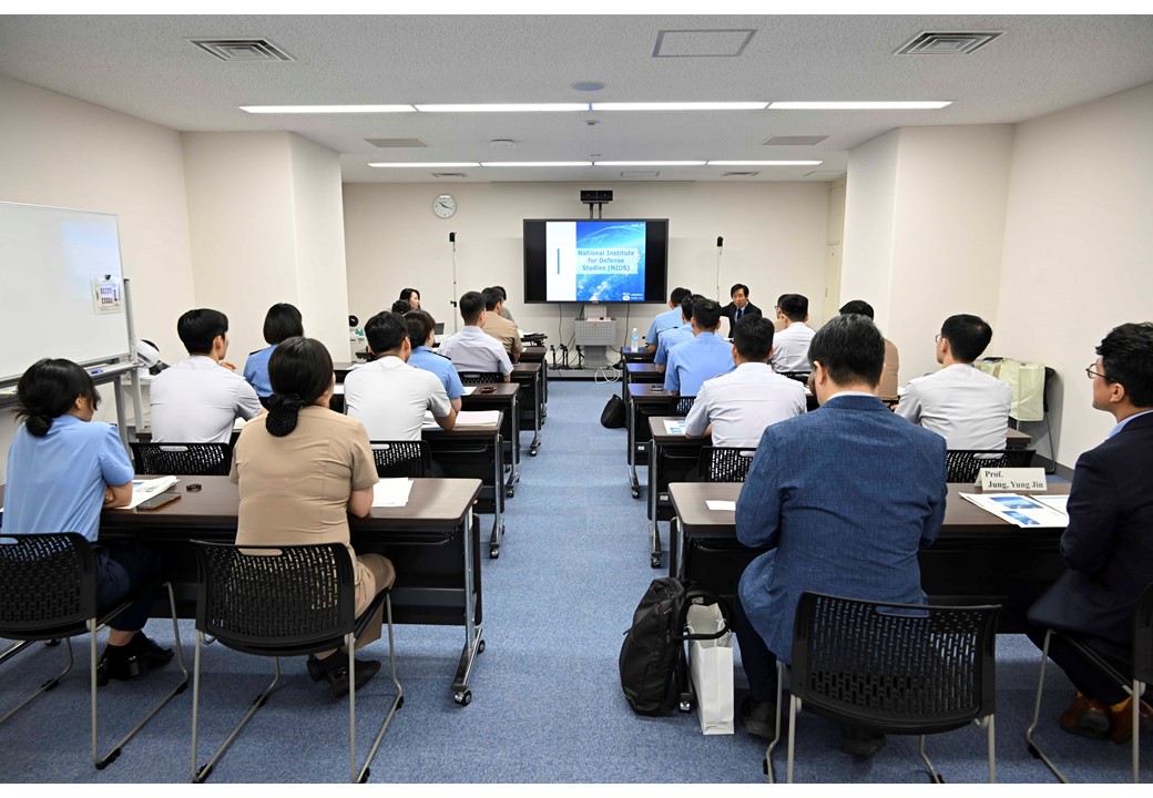 韓国国防大学研修団の来訪