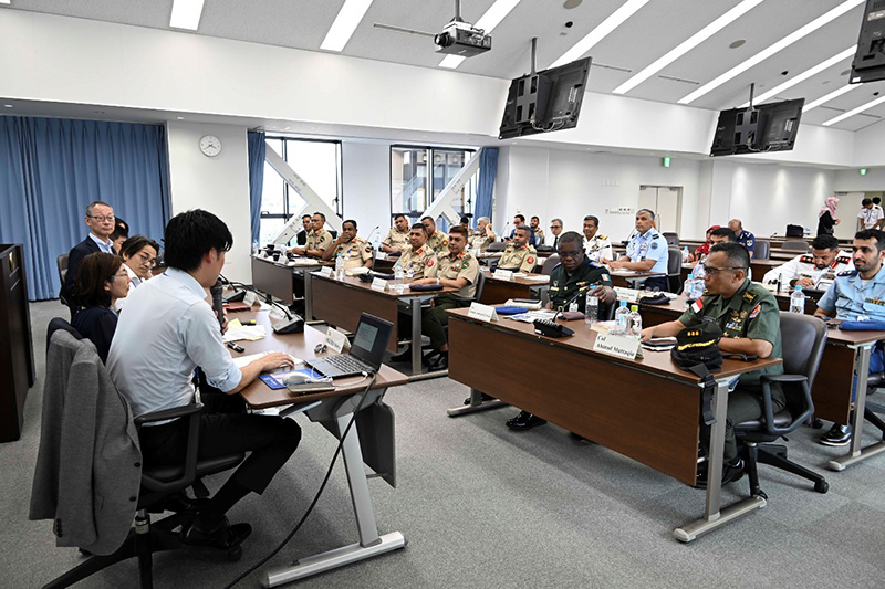 バングラデシュ国防大学研修団の来訪