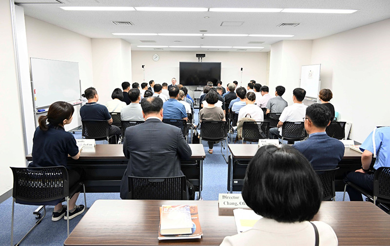 韓国国防大学未来国防リーダー課程研修団の来訪