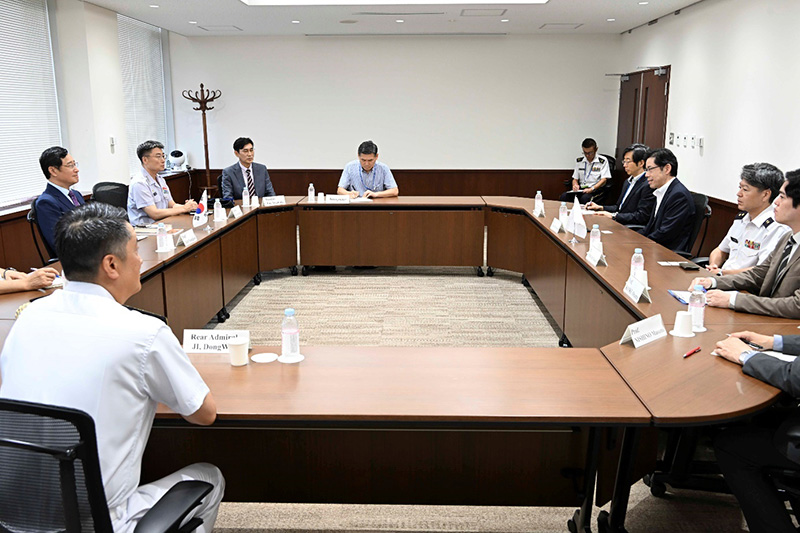 韓国国防大学安保課程研修団の来訪