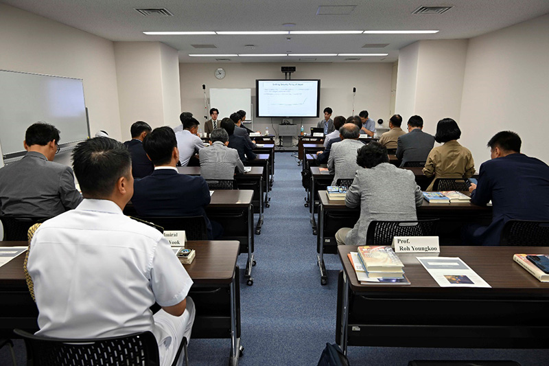 韓国国防大学安保課程研修団の来訪