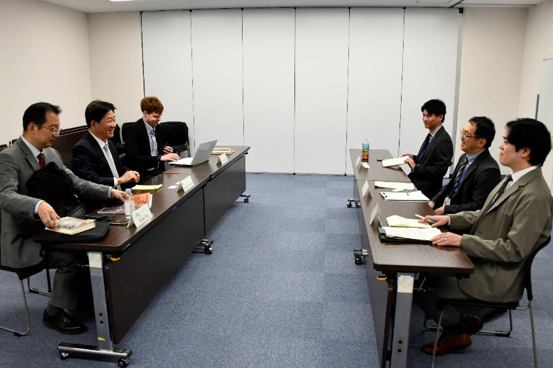 世宗研究所長一行の来訪