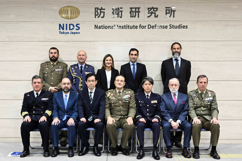 スペイン国立戦略研究所訪問団の来訪