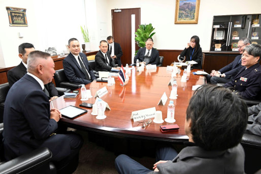 タイ王国軍国防研究所訪問団の来訪