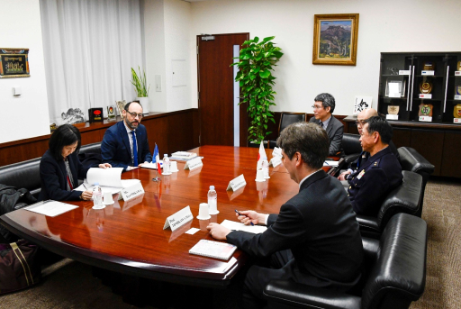 フランス軍事学校戦略研究所（ＩＲＳＥＭ）所長の来訪