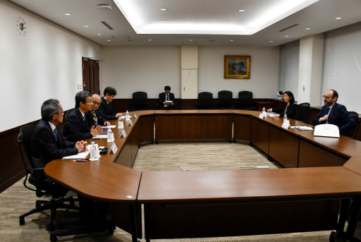 フランス軍事学校戦略研究所（ＩＲＳＥＭ）所長の来訪