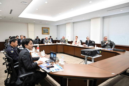 オーストリア国防次官の来訪
