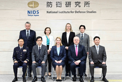 エストニア国防次官補の来訪