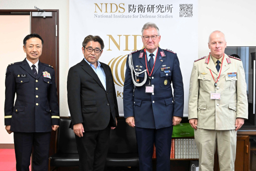駐日ドイツ大使館付国防武官の来訪
