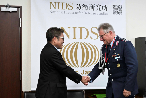 駐日ドイツ大使館付国防武官の来訪