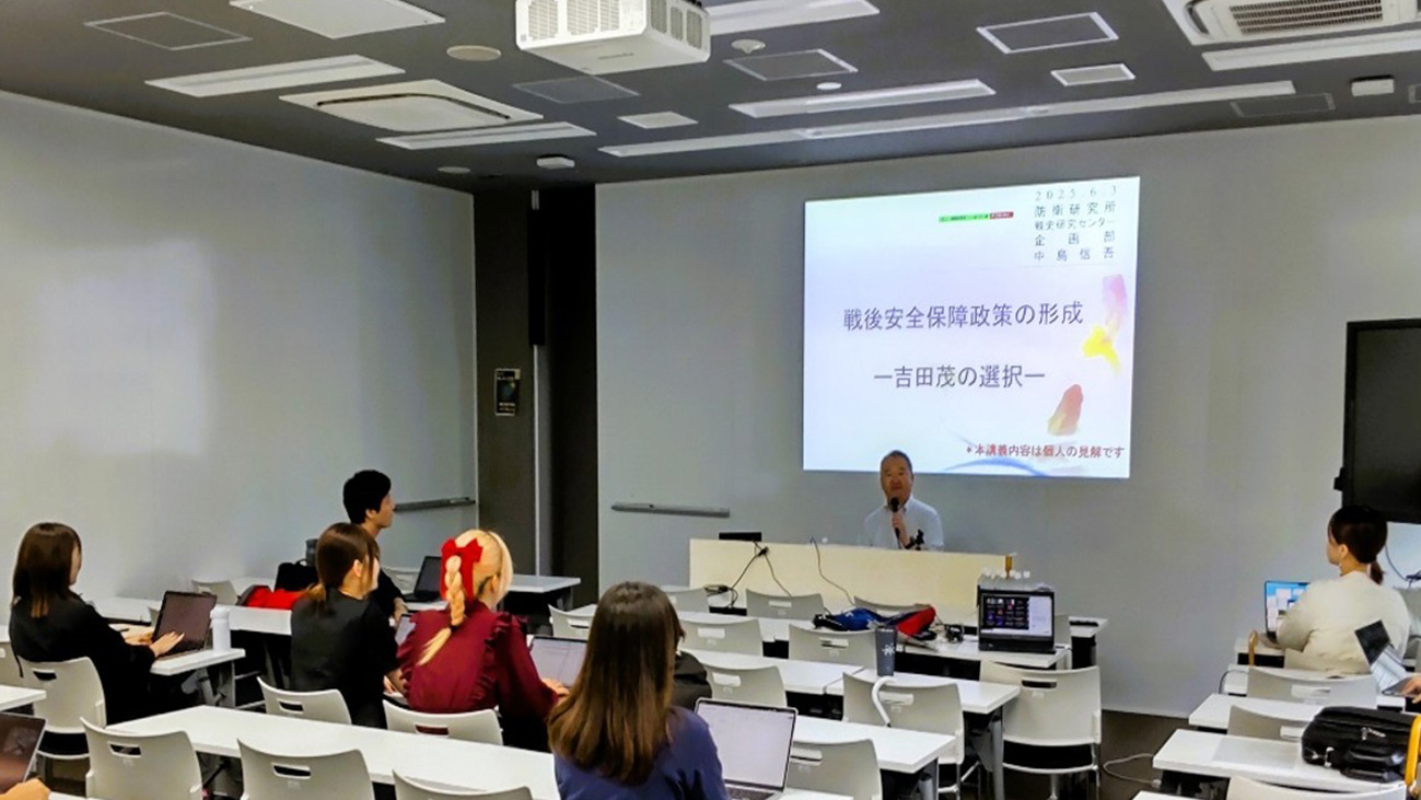 慶應義塾大学にて行われた講義・ゼミの様子（2025年6月3日）