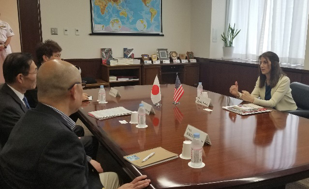 Talks with the Director of the Institute for National Strategic Studies at the National Defense University, United States