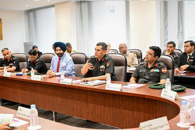Interaction with the Delegation of the National Defence College, New Delhi, India