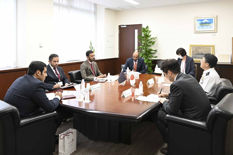 Talks with the Director of H.H. General Commander Office, Qatar Armed Forces