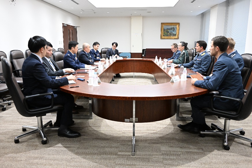Visit by Brig Gen Kristian Lyssand, Deputy Chief, the Royal Norwegian Air Force