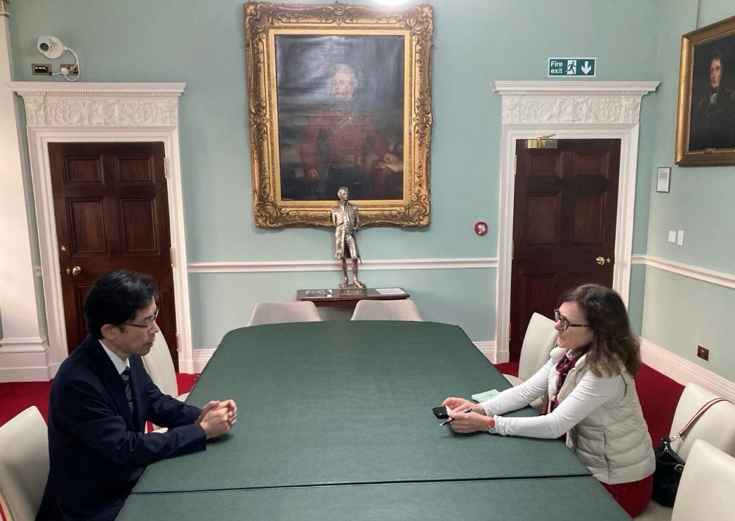 President IMAKYUREI travels to Europe