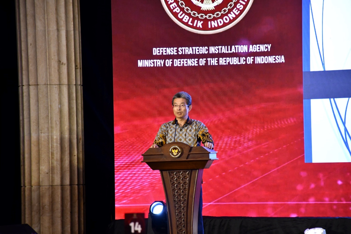 Attendance at the International Seminar hosted by Indonesian MOD