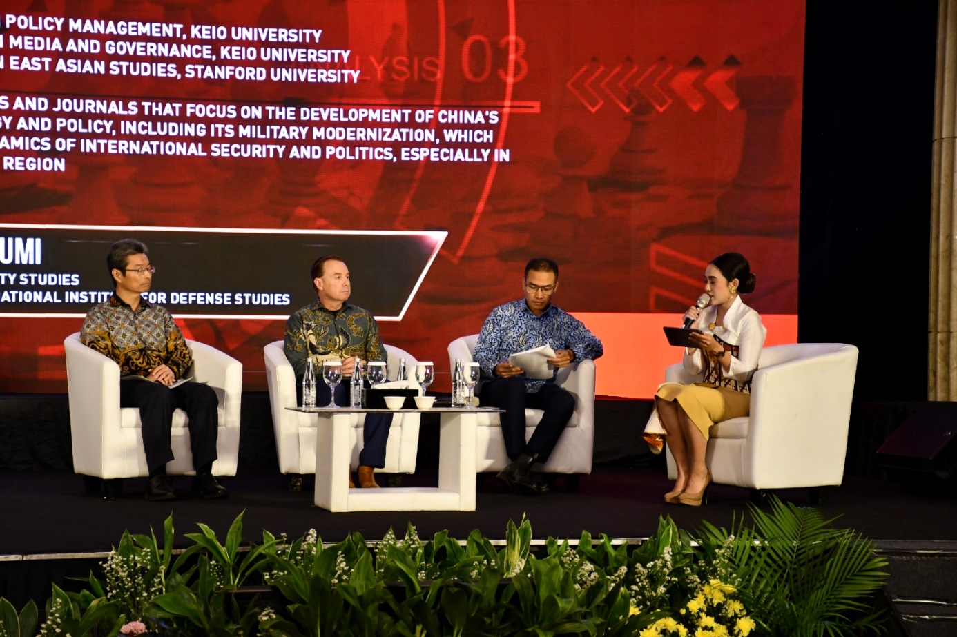 Attendance at the International Seminar hosted by Indonesian MOD