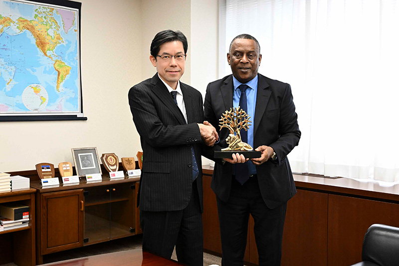 Visit by Dr. Gadio, President of Institute for Pan-African Strategies, Peace-Security-Governance
