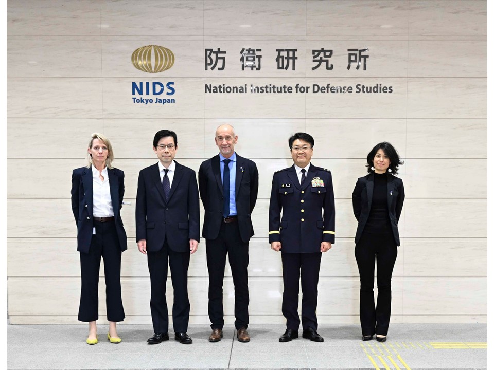 Visit by H.E Mr. Jean-Eric PAQUET, the Ambassador of the European Union to Japan.