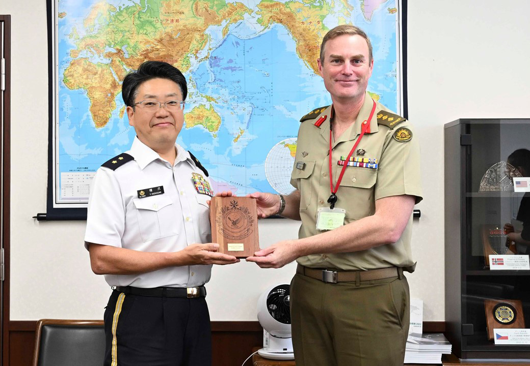 Visit by Col Adam McGuinness of the Australian Defence College and his delegation