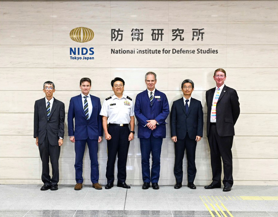 Visit by LTG Sir George Norton, Commandant of Royal College of Defence Studies, and his delegation.