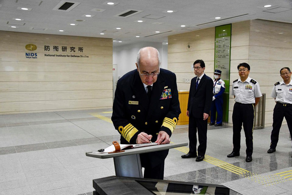 Visit by ADM Renato Rodrigues de Aguiar Freire, Chief of the Joint Staff of the Armed Forces, the Brazil Armed Forces