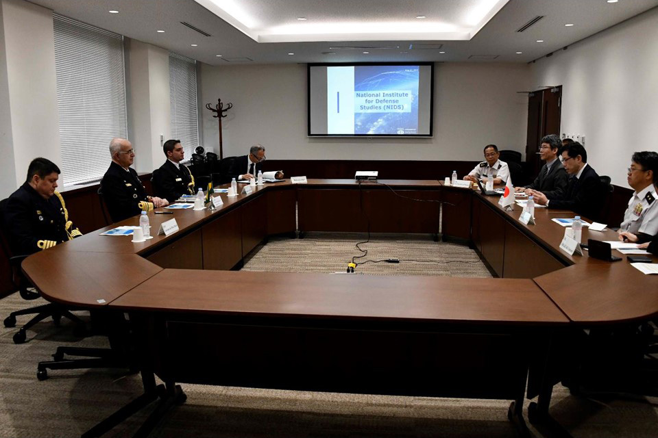 Visit by ADM Renato Rodrigues de Aguiar Freire, Chief of the Joint Staff of the Armed Forces, the Brazil Armed Forces