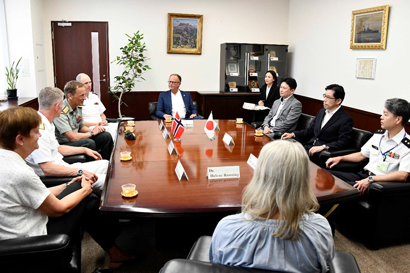 Visit of the Norwegian Delegation