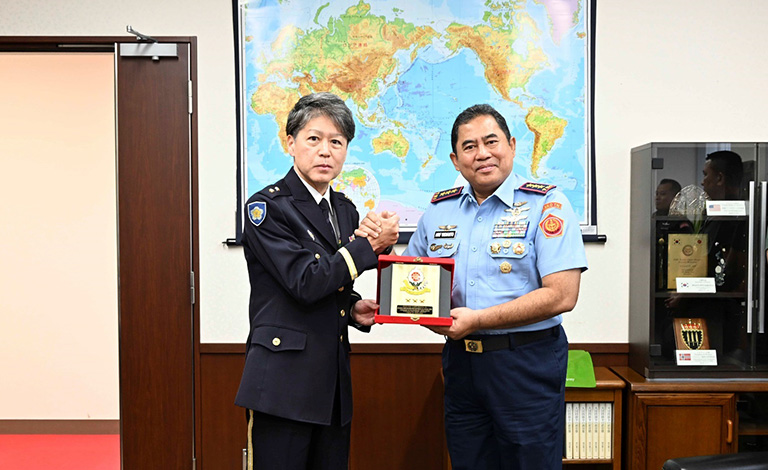 Visit by Air Marshal Arif Widianto, Commander of the Indonesian Armed Force Command and Staff College (Sesko TNI), and His Delegation