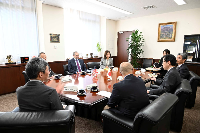 Visit by Amb. Derek Mitchell, and Ms. Min Mitchell