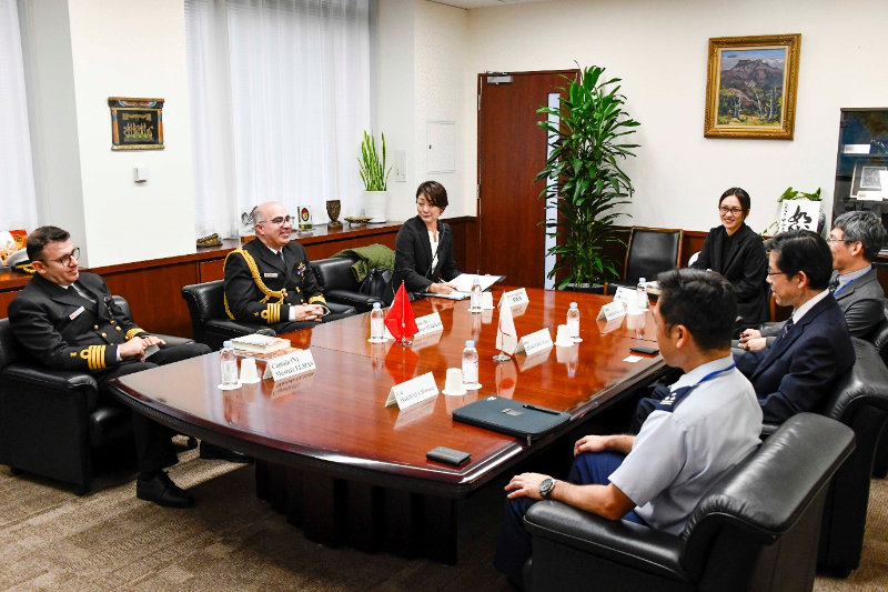 Visit by the Former and New Republic of Türkiye Defence Attaché,