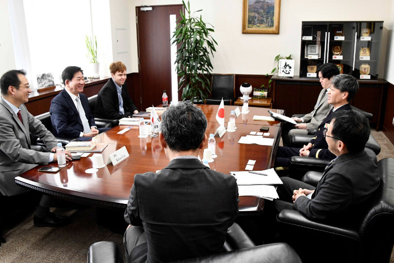Visit by Dr. Hyun-Wook Kim, President of Sejong Institute, and His Delegation.