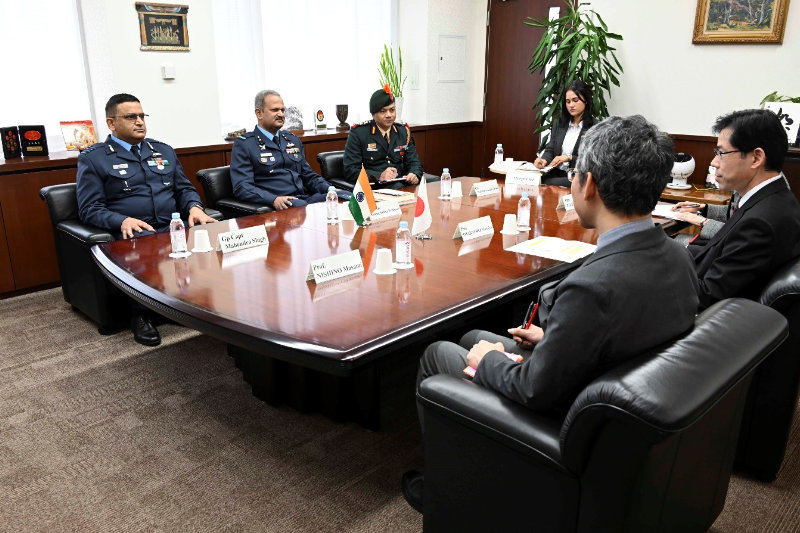 Visit by Air Commodore Sarang Sudhir Prabhune, Head of the Delegation of the Higher Air Command Course (HACC) at the College of Air Warfare (CAW), and His Delegation.