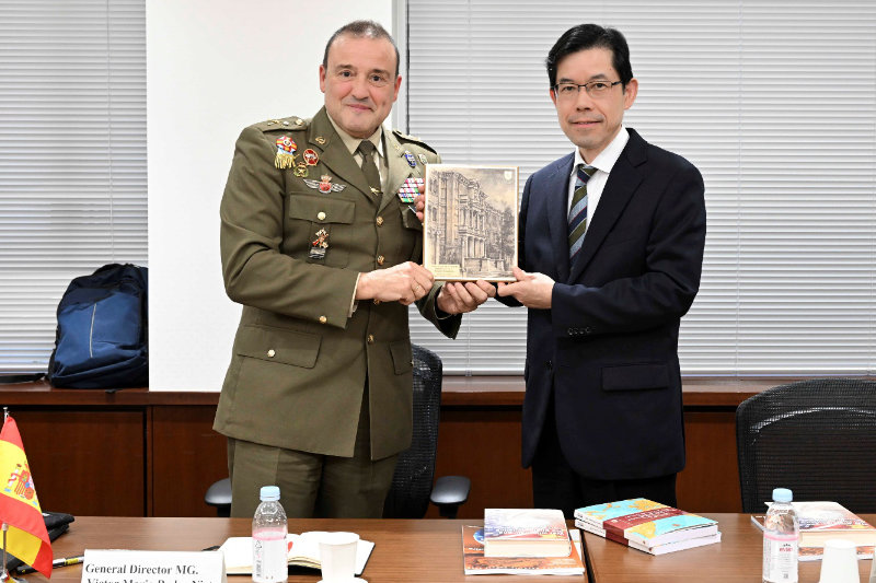 Visit by Brig. Gen.Victor Mario Bados Nieto, General Director of the Spanish Institute for Strategic Studies, and His Delegation.