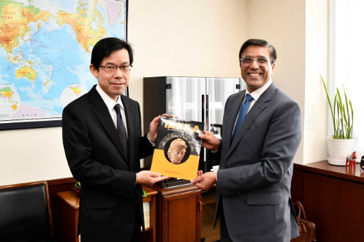 Visit by H.E. Mr. Abdul Hameed, Ambassador Extraordinary and Plenipotentiary of the Islamic Republic of Pakistan to Japan