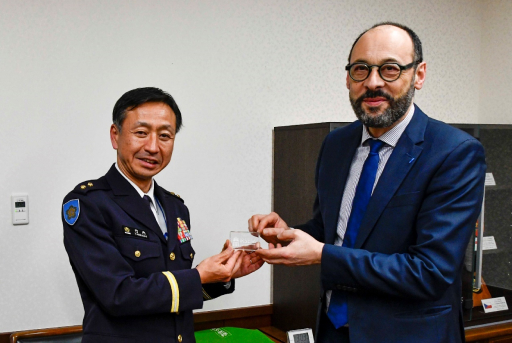 Visit by Pr. Martial FOUCAULT, Director of Institut de Recherche Stratégique de I’ École Militaire (IRSEM)