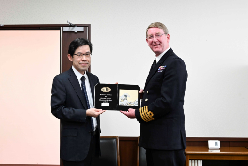 Visit by the Former and New United Kingdom Defence Attaché