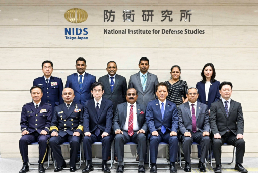 Visit by Honorable Major General (Retired) Aruna Jayasekara, Deputy Minister of Defence of Sri Lanka.