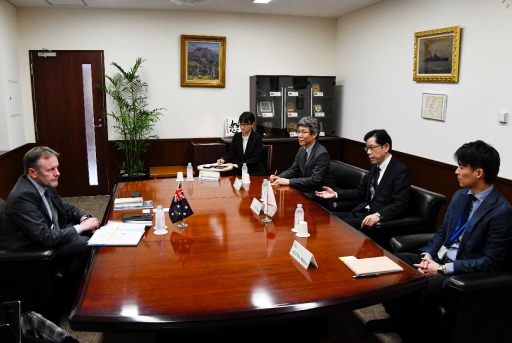 Visit by Prof. Colin Grant, the Deputy Vice-Chancellor Global of the University of New South Wales (UNSW)